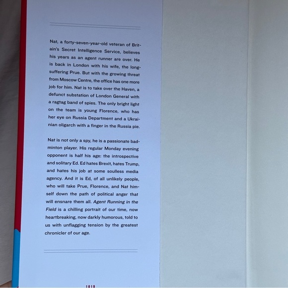 Agent Running in the Field: A Novel by John le Carré | Fiction | Hardcover Book - Picture 6 of 6